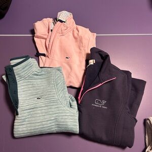 3 Vineyard Vines Pullovers